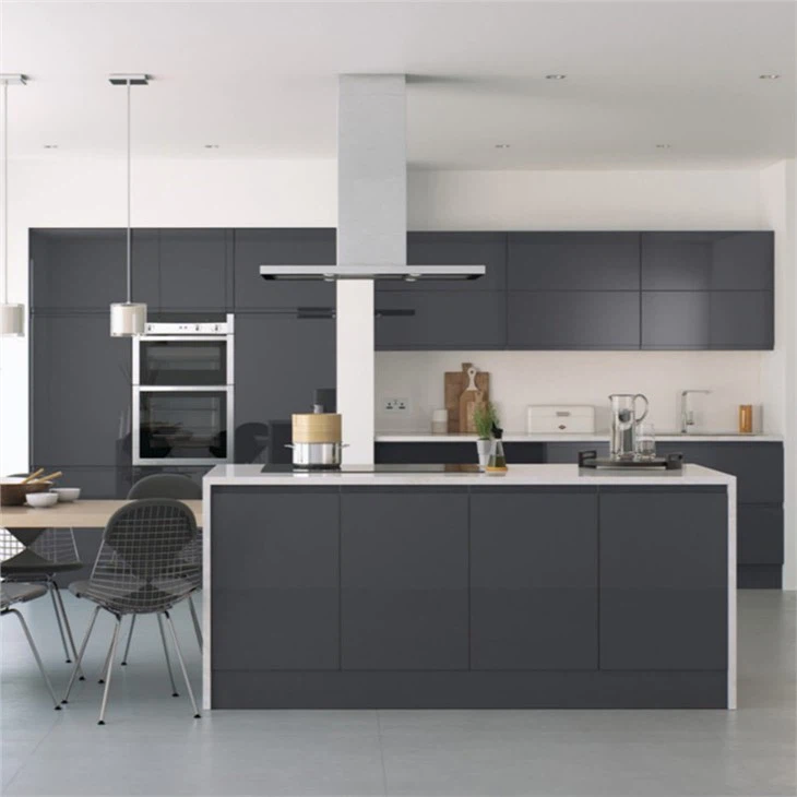 matte lacquer kitchen cabinets