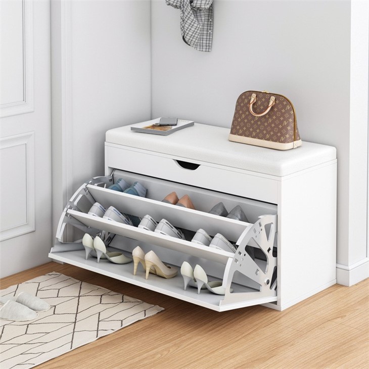 White Shoe Cabinet