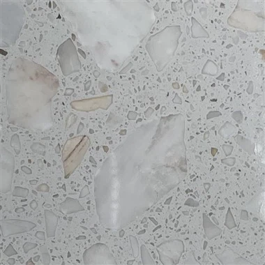 Λευκό ακρυλικό Terrazzo Compound
